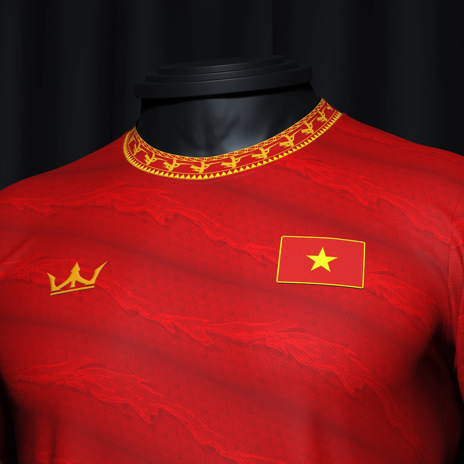 Vietnam Heritage Custom Football Jersey 5 Vietnam Heritage Custom Football Jersey - Image 5