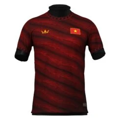 Vietnam Heritage Custom Football Jersey 16 Vietnam Heritage Custom Football Jersey -World of Sportswear VietnamFootballJerseyFront 1