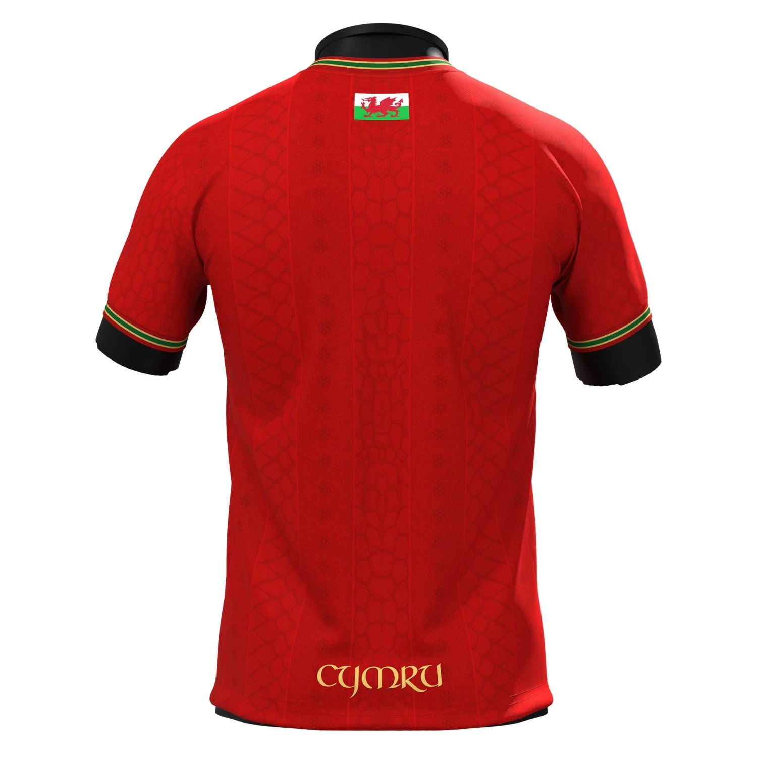 Wales Heritage Custom Football Jersey 3 Wales Heritage Custom Football Jersey - Image 3