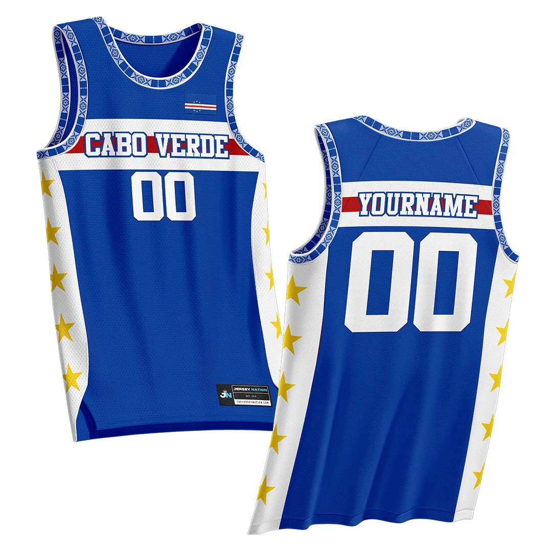 Cape Verde Heritage Custom Basketball Jersey 1 Cape Verde Heritage Custom Basketball Jersey