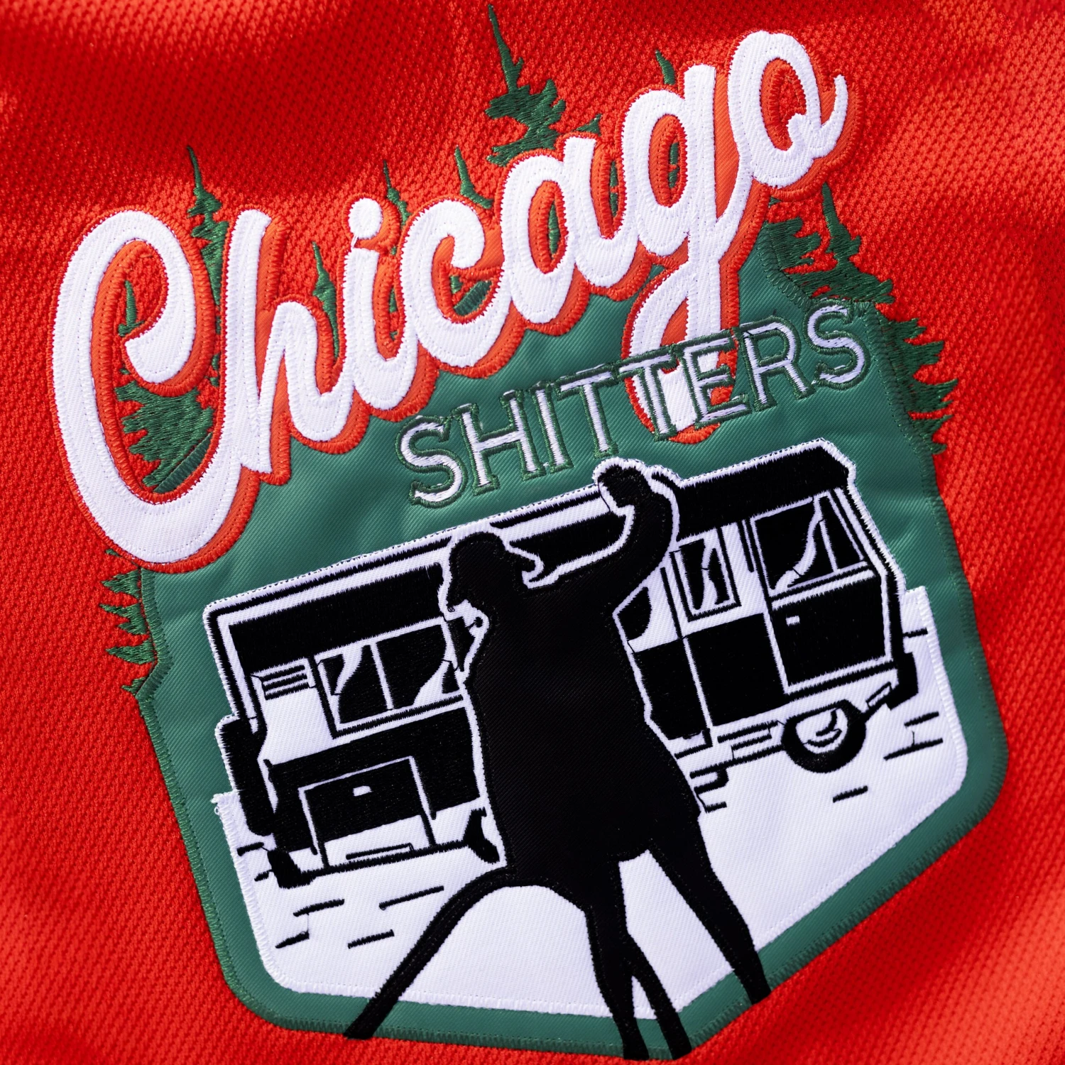 Chicago Shitters 'Eddie' Christmas Style Hockey Jersey 5 Chicago Shitters 'Eddie' Christmas Style Hockey Jersey - Image 5
