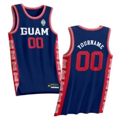 Guam Heritage Custom Basketball Jersey