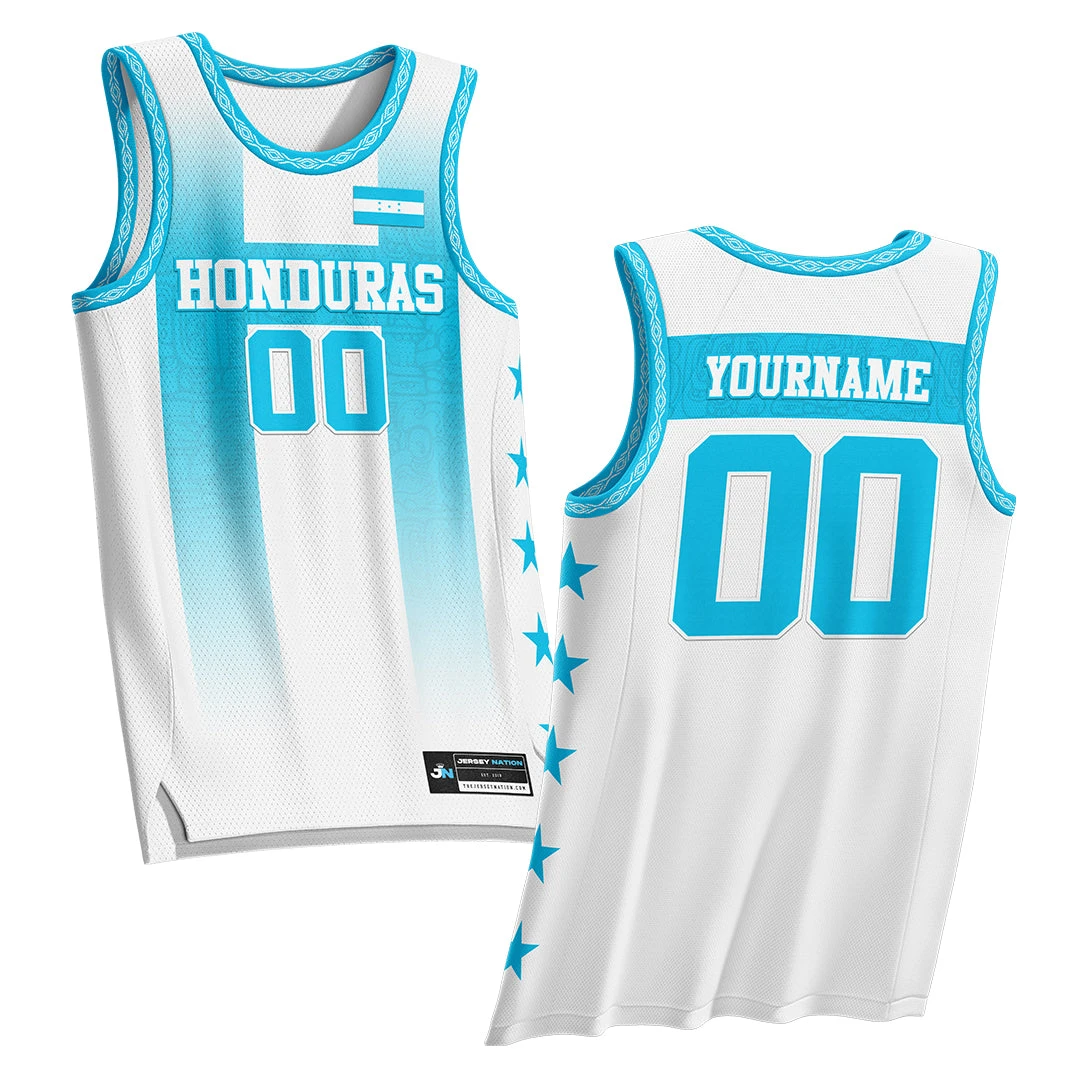 Honduras Heritage Custom Basketball Jersey 1 Honduras Heritage Custom Basketball Jersey