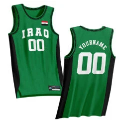 Iraq Heritage Custom Basketball Jersey