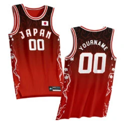 Japan Heritage Custom Basketball Jersey