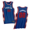 Serbia Heritage Custom Basketball Jersey